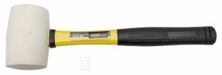 Młotek gumowy 340g trzonek fiberglass - MN-31-312